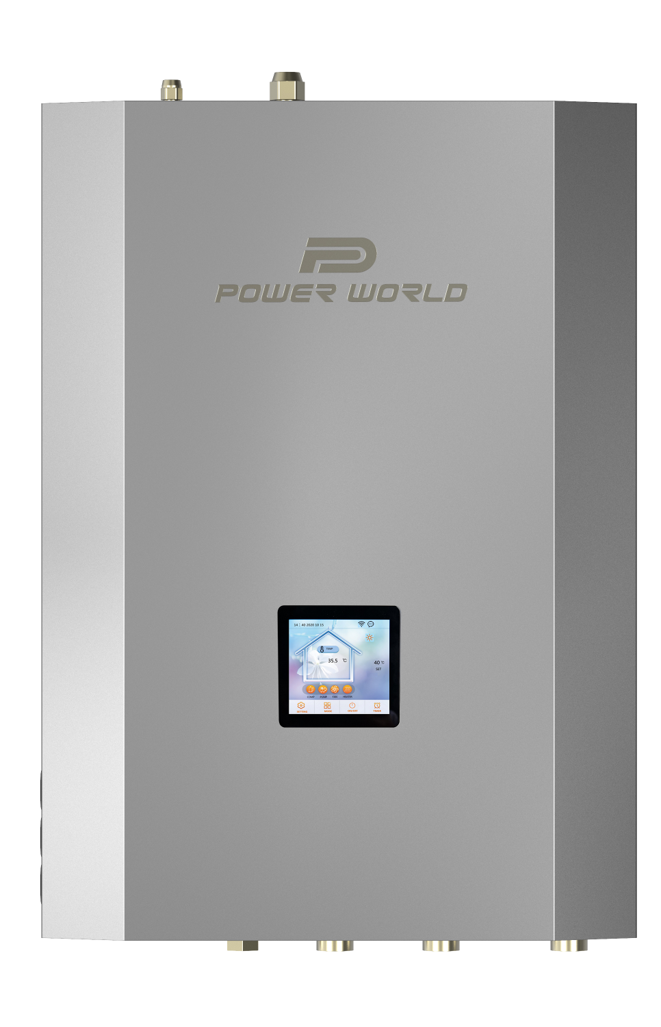 Split EVI DC Inverter heat pumps for C&H and DHW